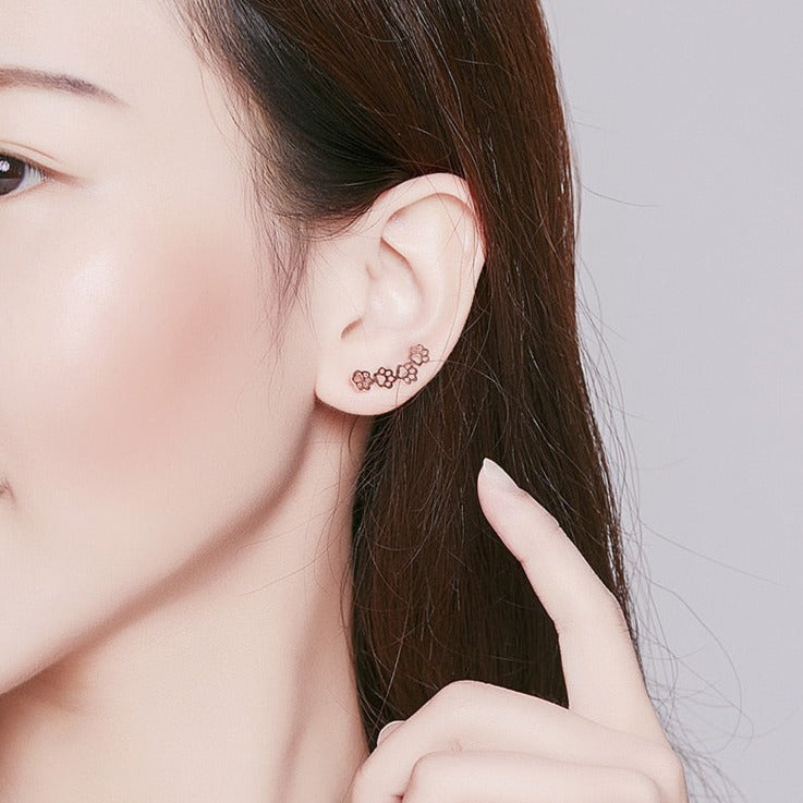 Cat Paw Earrings Studs - Cat earrings