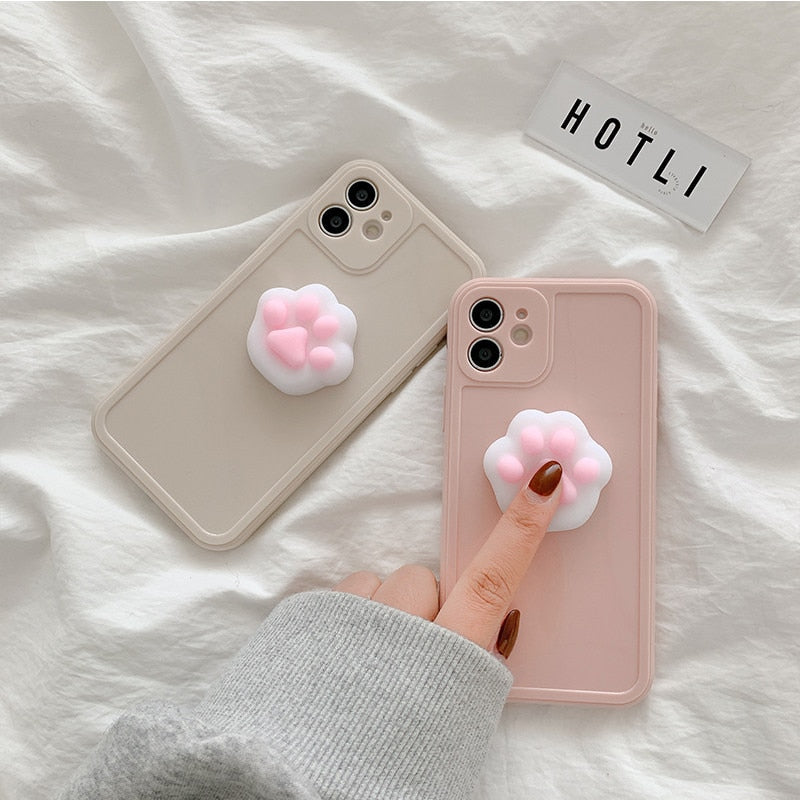 Cat Paw iPhone Case - Cat Phone Case