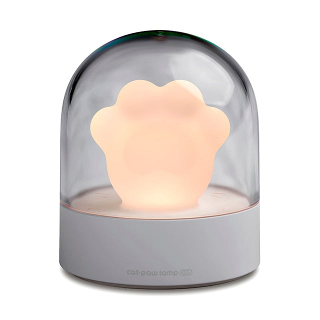 Cat Paw Lamp Light - Gray