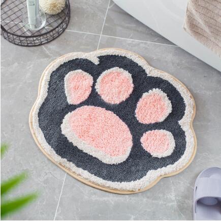 Cat Paw Rug - 50X62cm / Grey