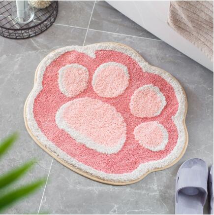 Cat Paw Rug - 50X62cm / Pink