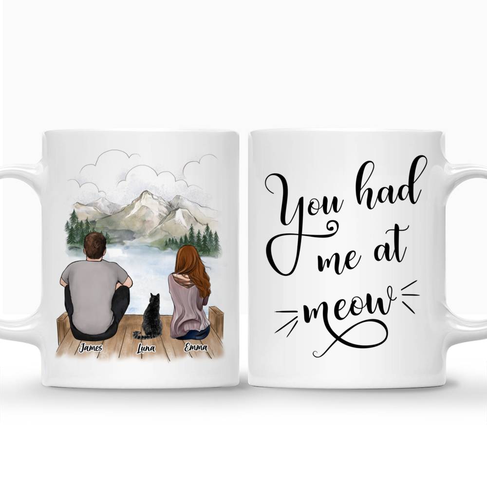 Cat Person Mug - White / 11 OZ