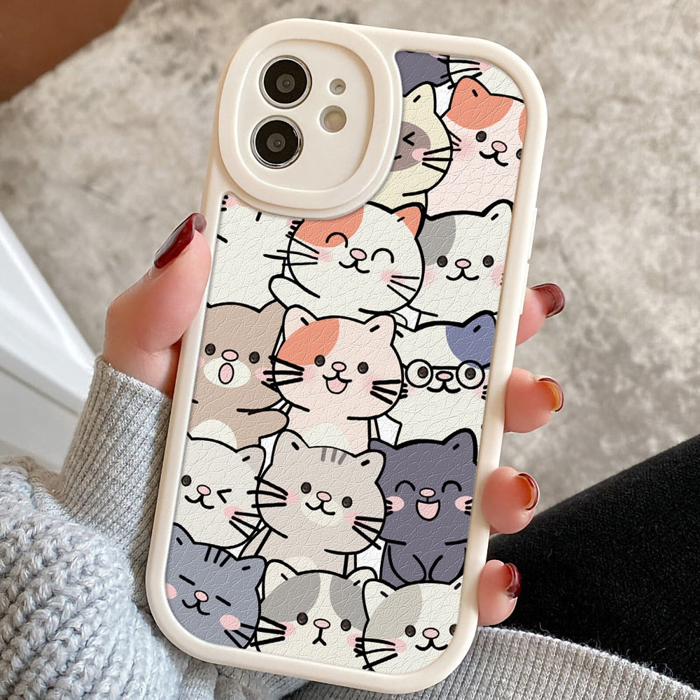 Cat Phone Case iPhone SE - Cat Phone Case