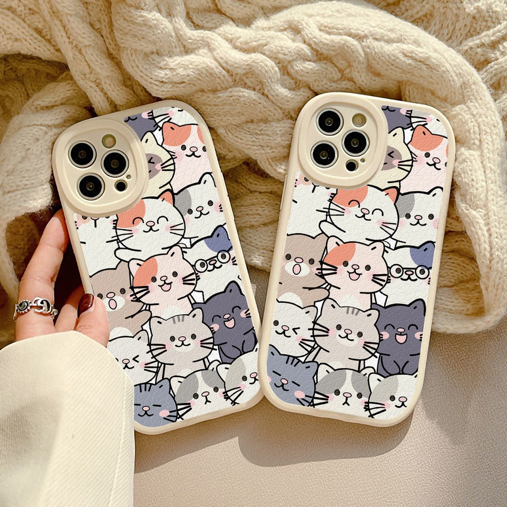 Cat Phone Case iPhone SE - Cat Phone Case