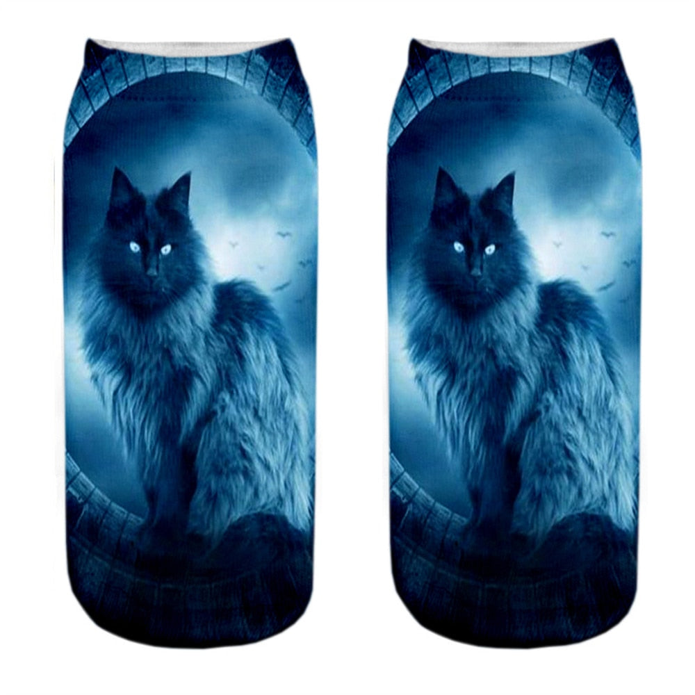 Cat Picture on Socks - Cat Socks