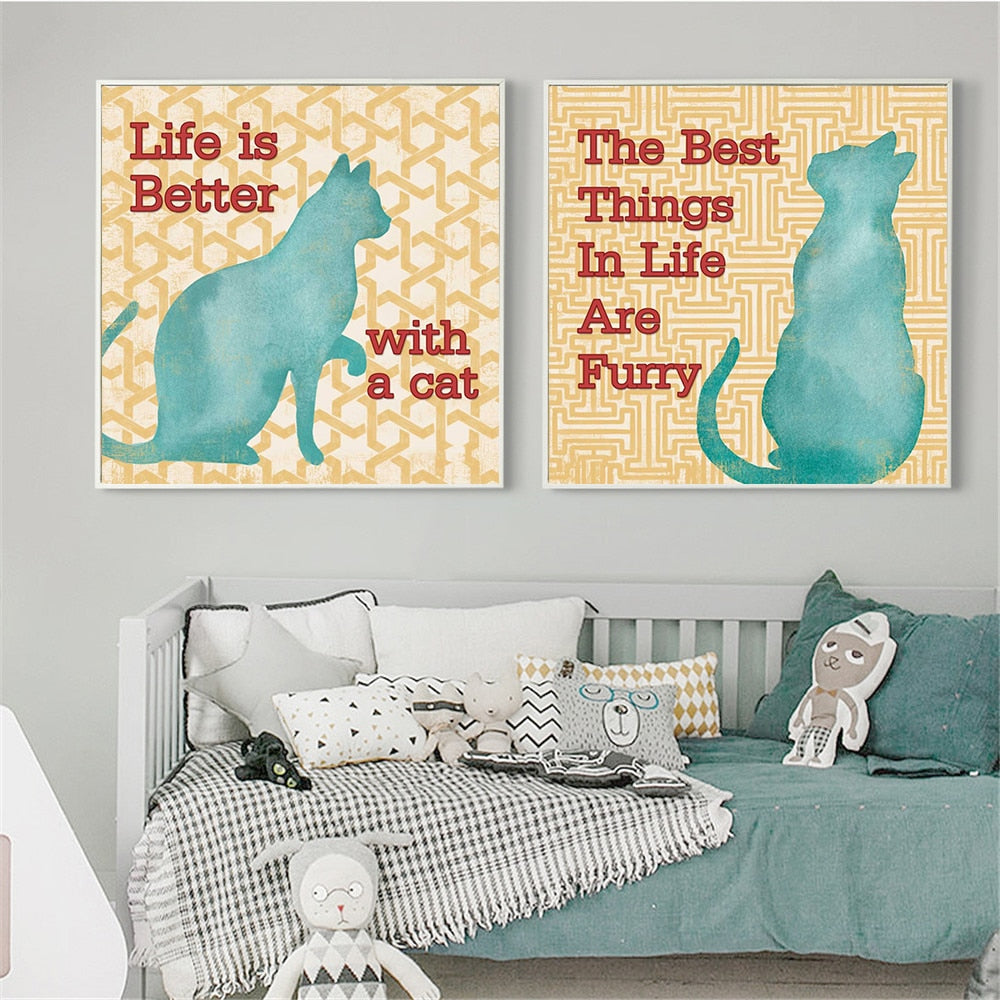 Cat Posters With Sayings - Cat poster