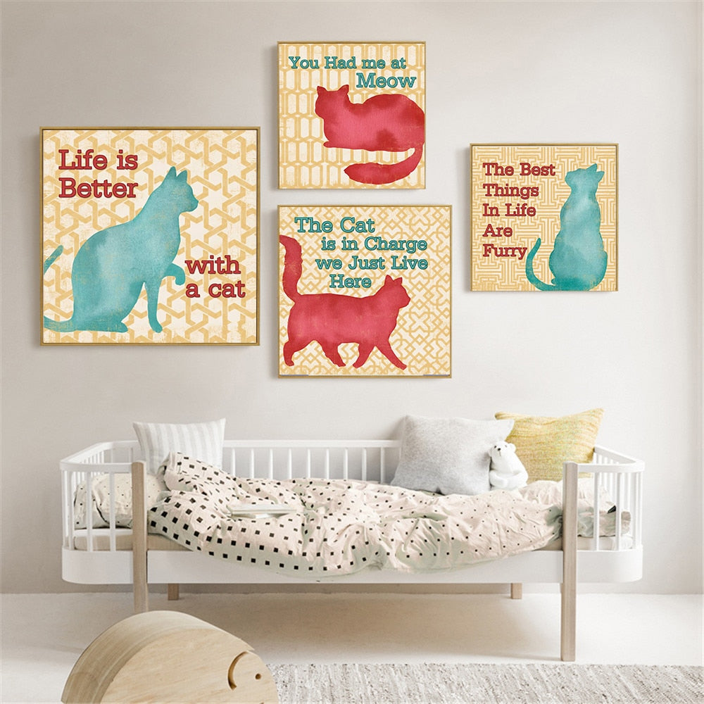 Cat Posters With Sayings - Cat poster
