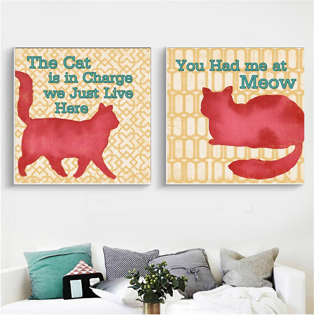 Cat Posters With Sayings - Cat poster