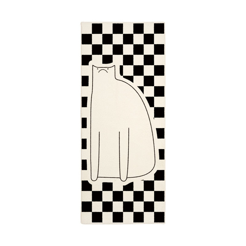Cat Proof Rugs - Black / 50x120cm