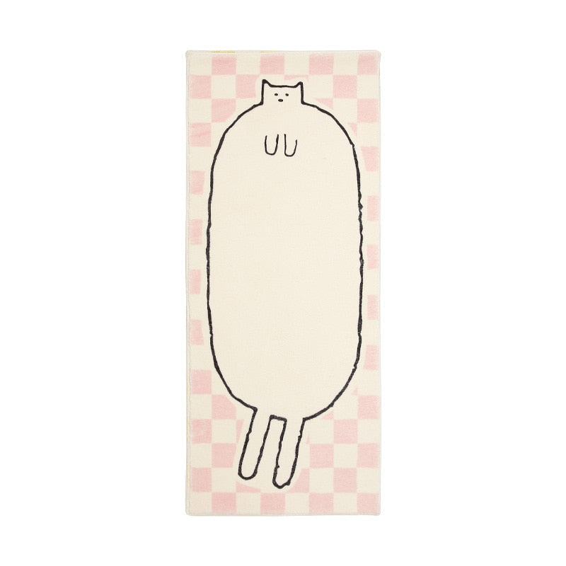 Cat Proof Rugs - Pink / 50x120cm