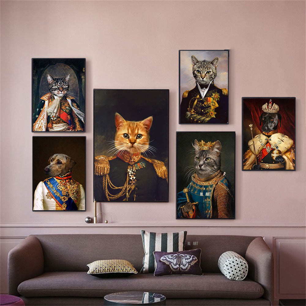 Cat Royalty Painting