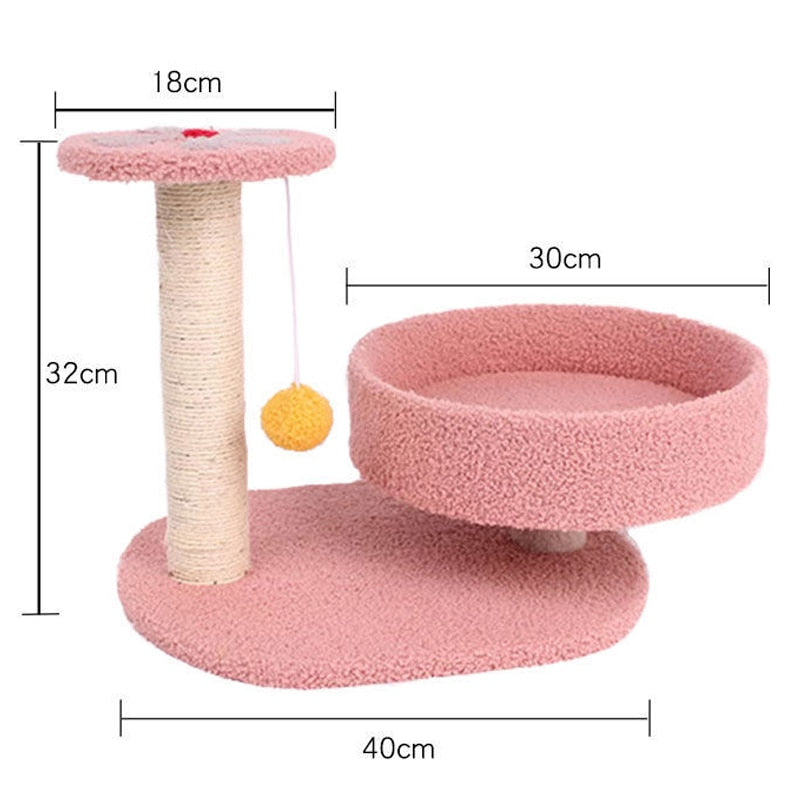 Cat Scratching Post Pink - Cat scratching post