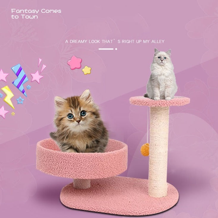 Cat Scratching Post Pink - Cat scratching post