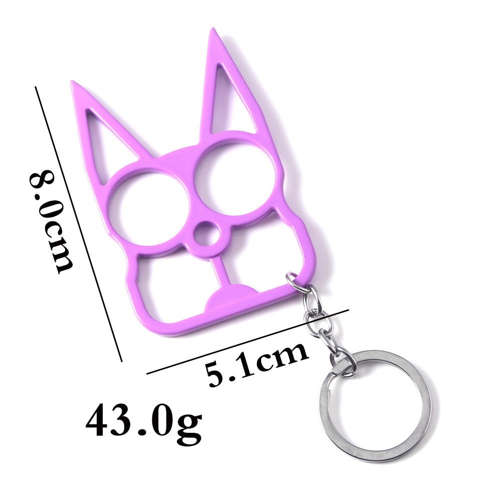 Cat Self Defense Keychain - Cat Keychains
