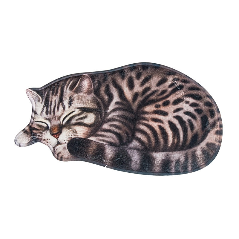 Cat Skin Rug - Brown / 40X76cm