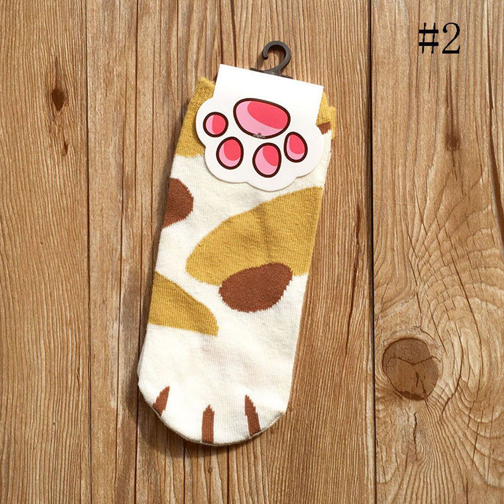 Cat Sock - Beige - Cat Socks
