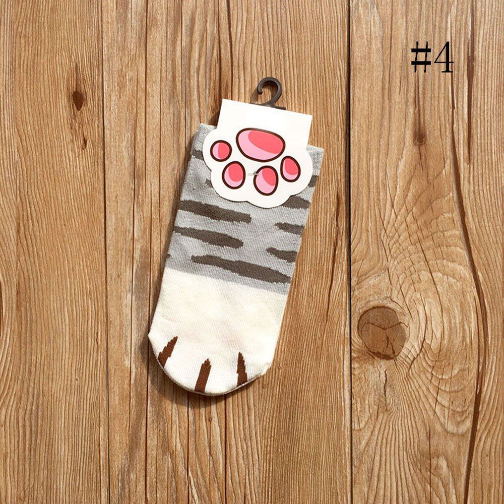 Cat Sock - Grey - Cat Socks