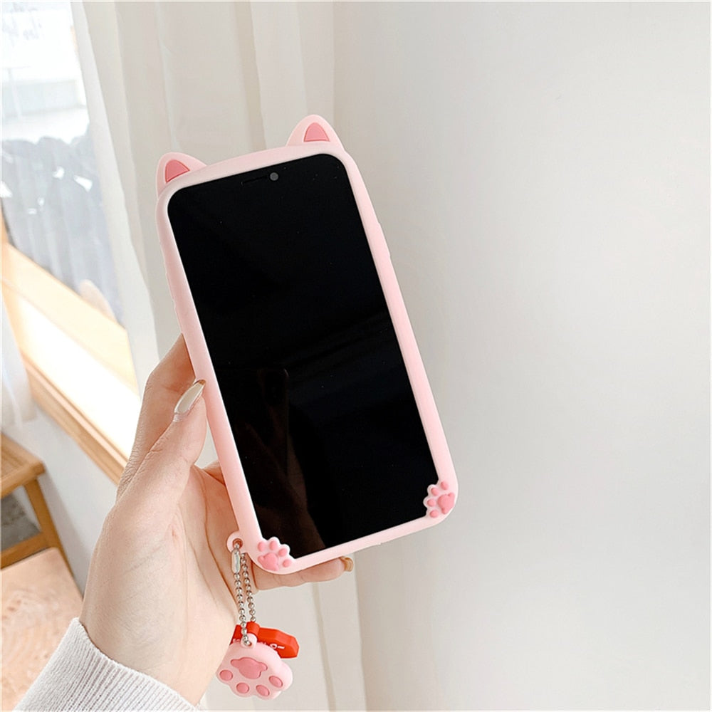 Cat Tail iPhone Case - Cat Phone Case