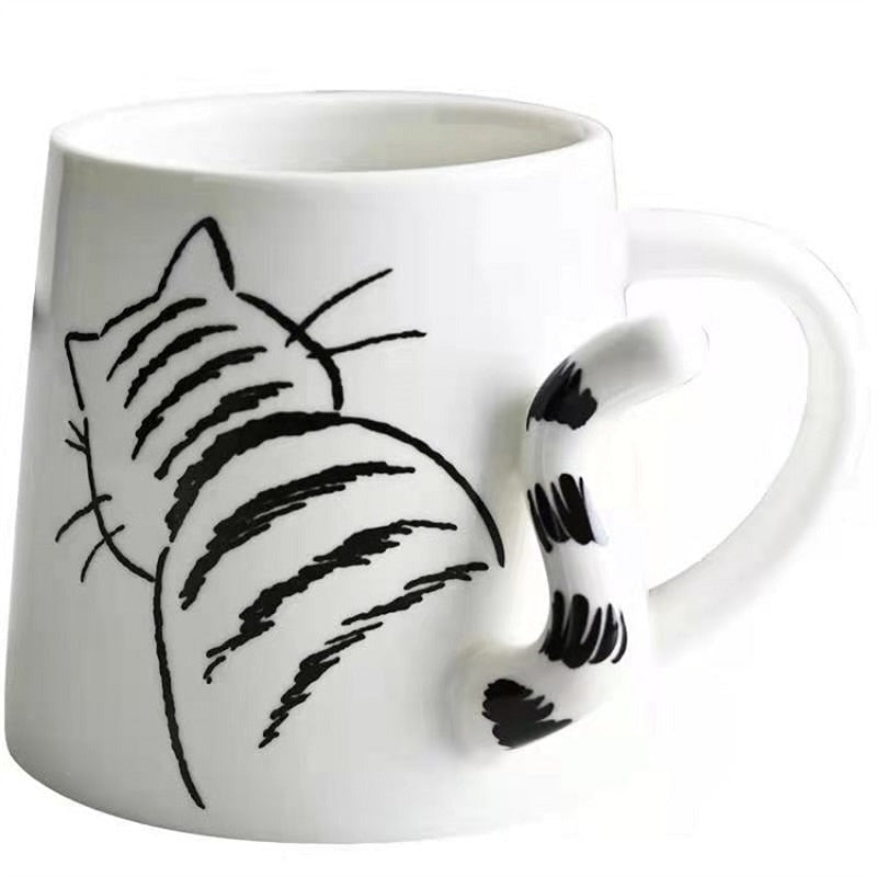 Cat Tail Mug