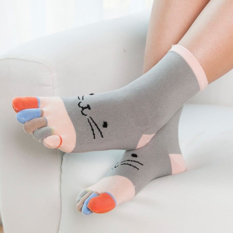 Cat Toe Bean Socks - Cat Socks