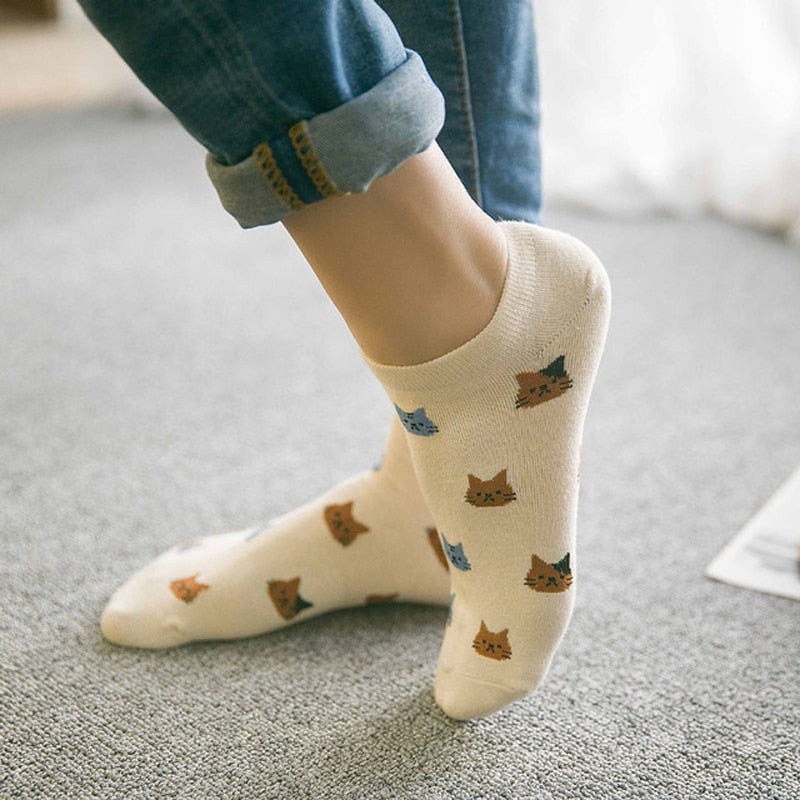 Cat Toe Socks - Cat Socks