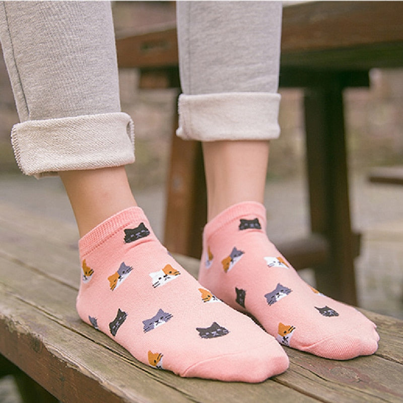 Cat Toe Socks - Cat Socks