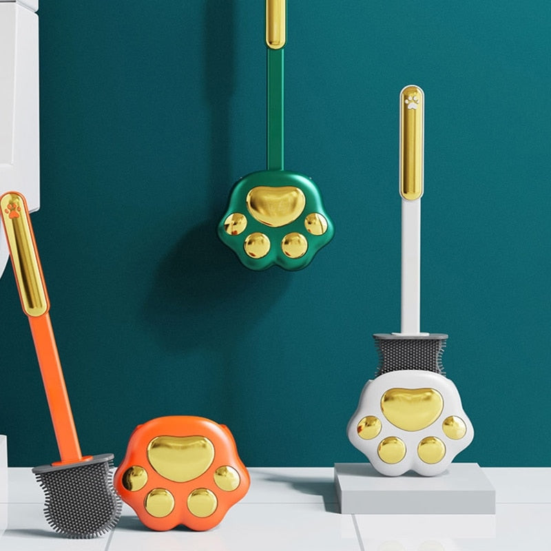 Cat Toilet Brush Holder