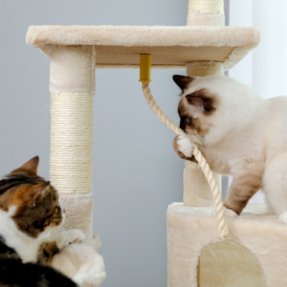 Cat Tree White - White / United States