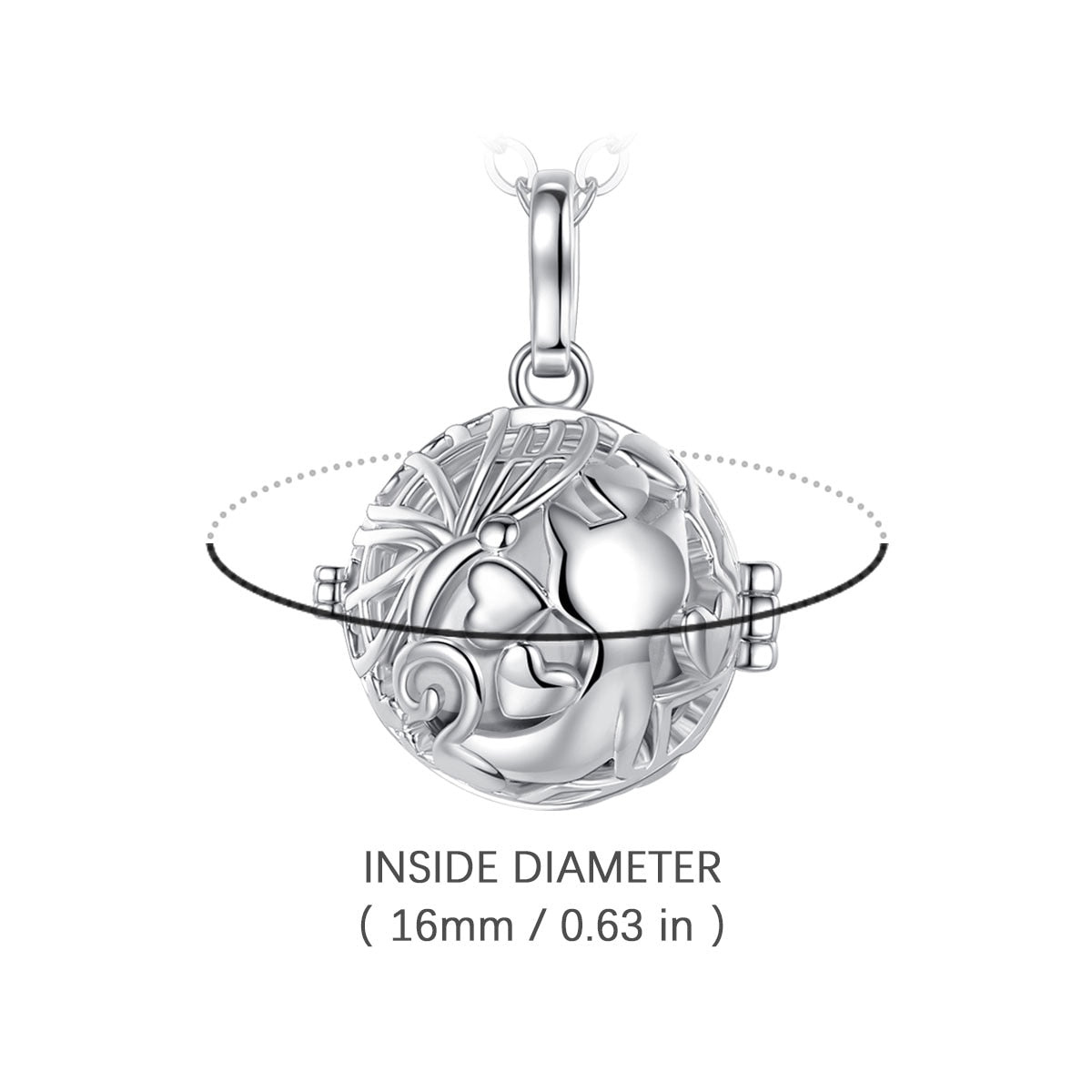 Cat Urn Necklace - Cat necklace