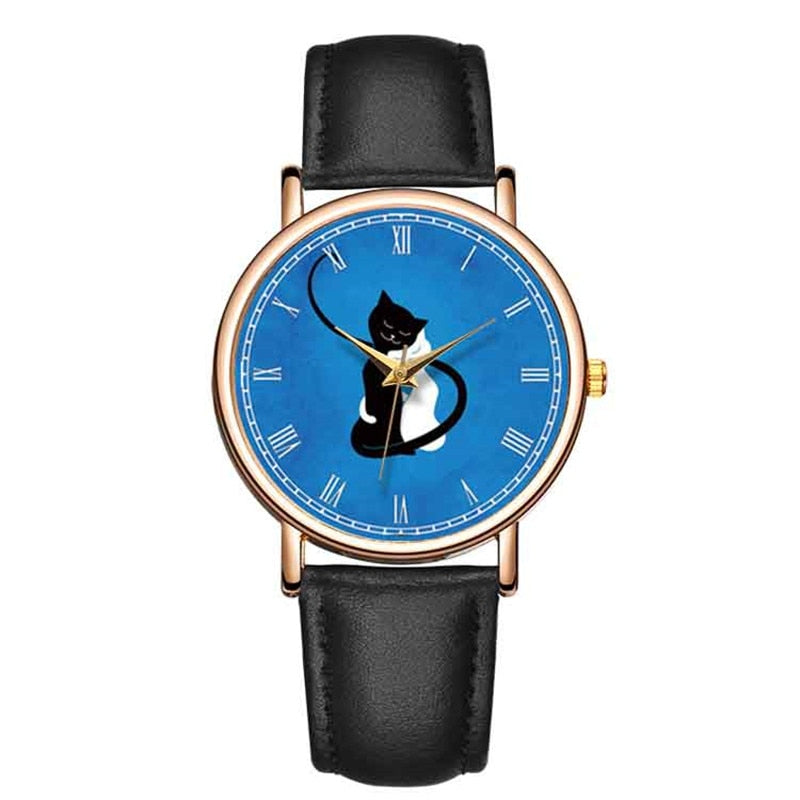 Cat Watch for Women - Black - Cat Watch