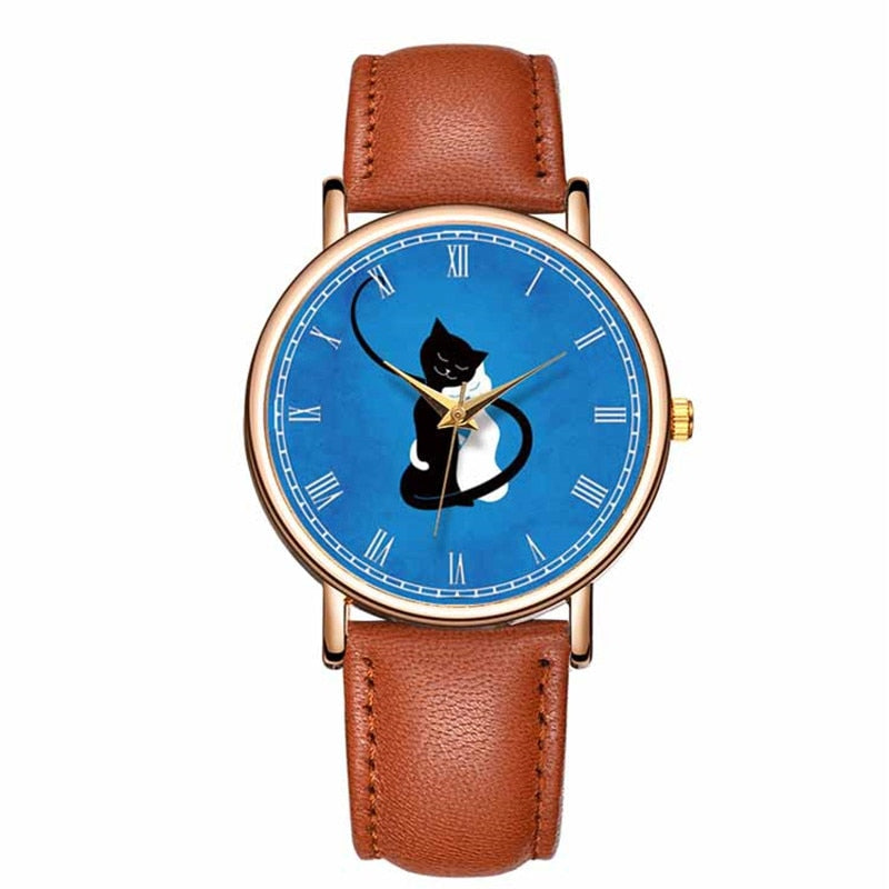 Cat Watch for Women - Brown - Cat Watch