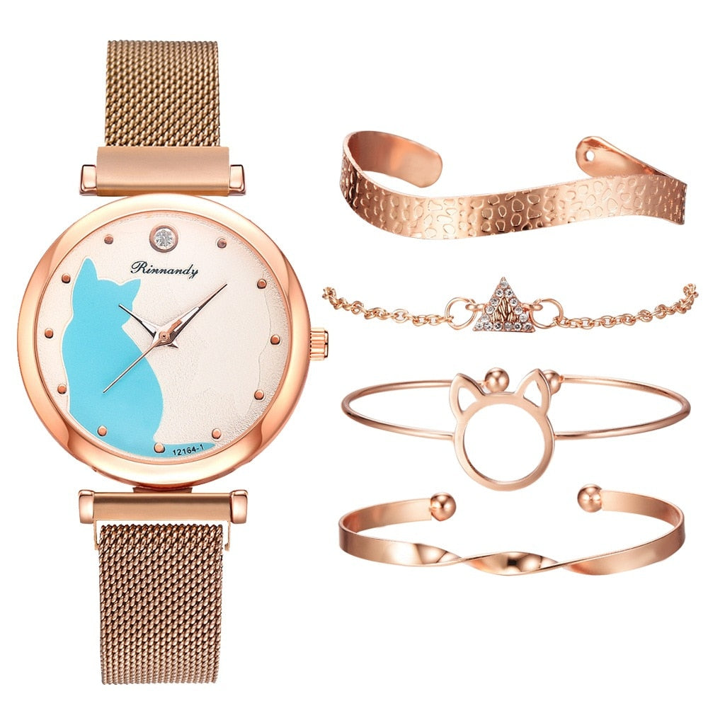 Cat Watch Set - Sky Blue - Cat Watch
