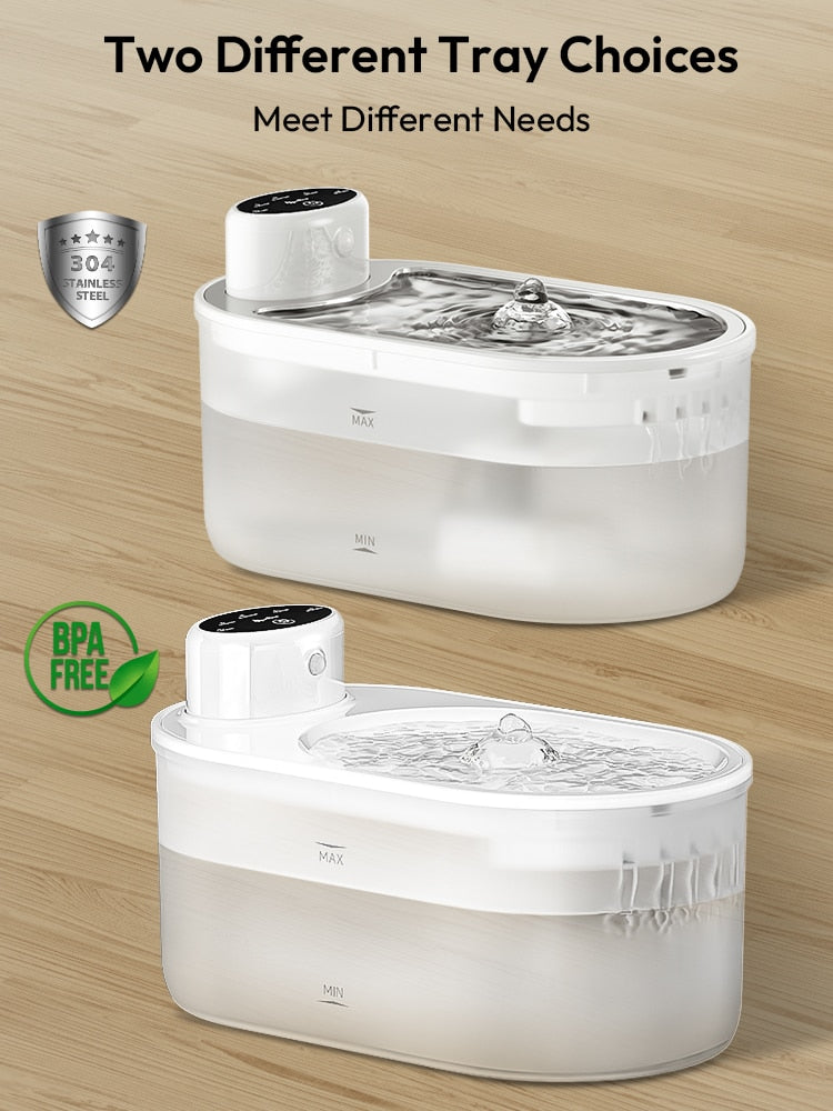 Cat Water Fountain Cordless - Cat water fountain