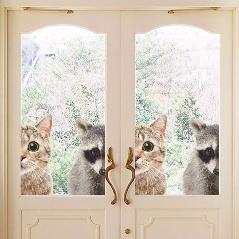 Cat Window Stickers