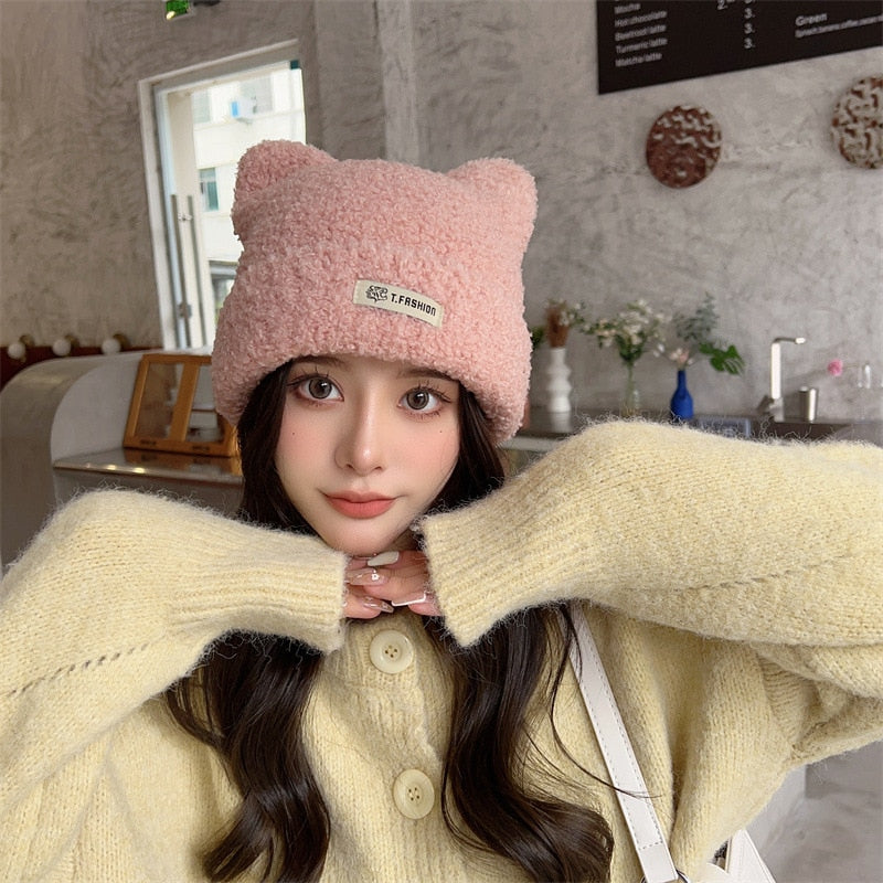 Cat Woman Beanie - Cat beanie