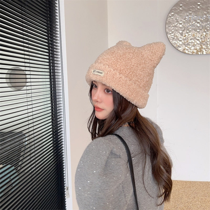 Cat Woman Beanie - Cat beanie