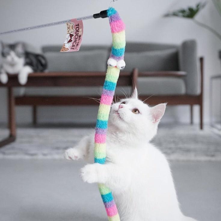 Caterpillar Rod Cat Toy - Cat Toys