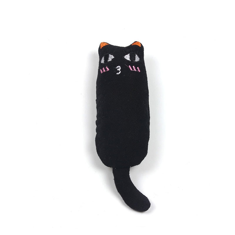 Catnip Cat Pillow - Black