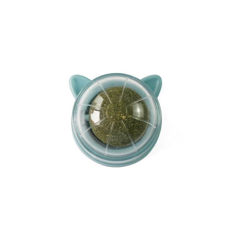 Catnip Wall Ball - GrayBlue - Catnip Wall Ball