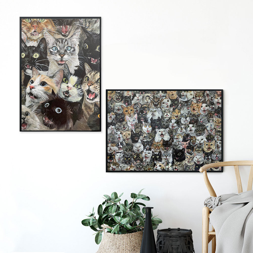Cats Painting