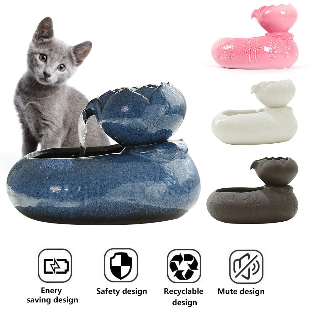 Ceramic Cat Water Fountain - Cat water fountain