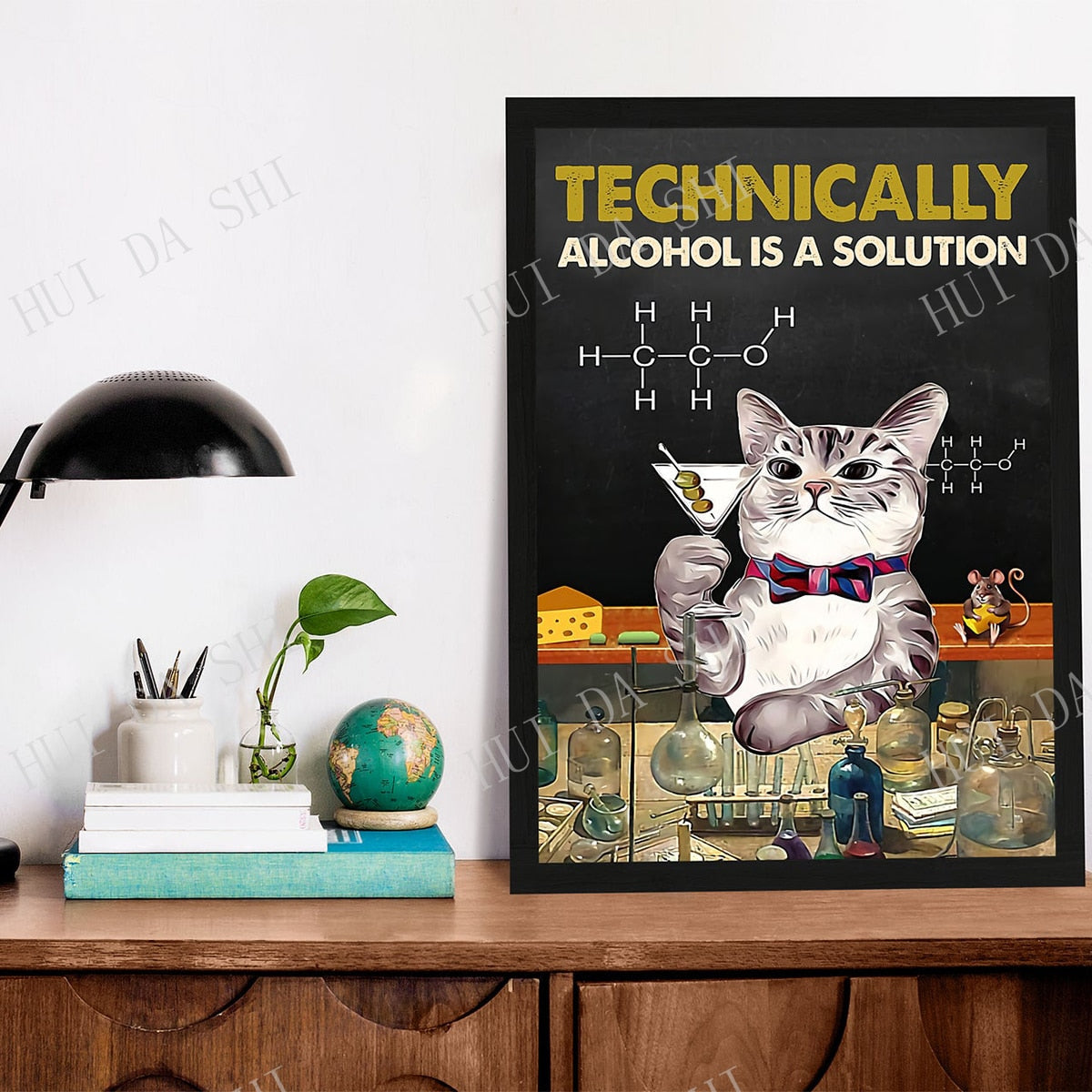 Chemistry Cat Posters - Cat poster