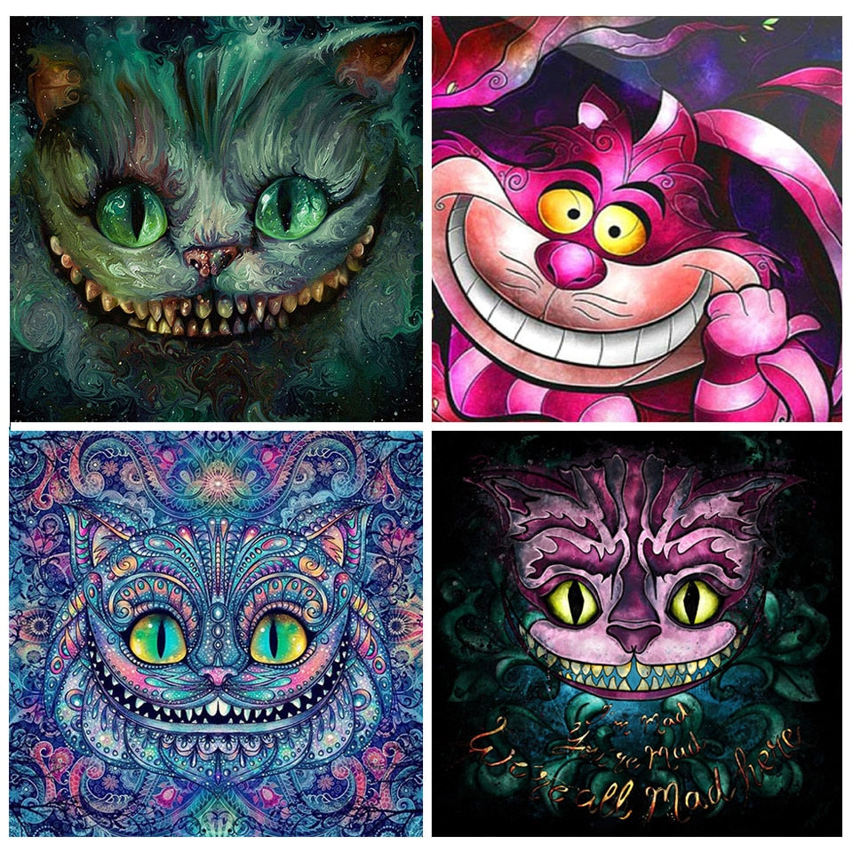 Cheshire Cat Diamond Painting