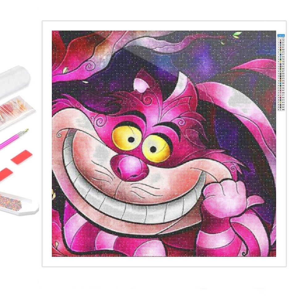 Cheshire Cat Diamond Painting