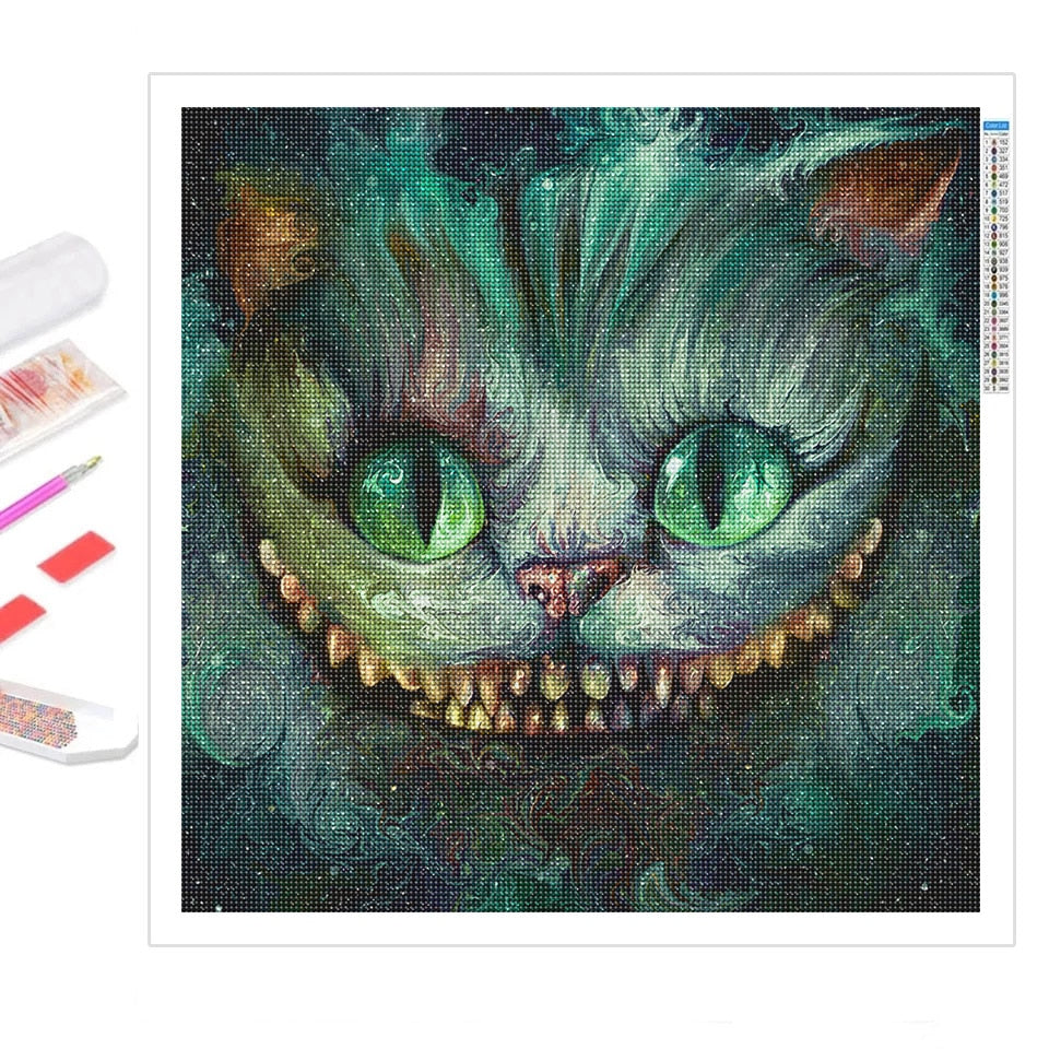 Cheshire Cat Diamond Painting