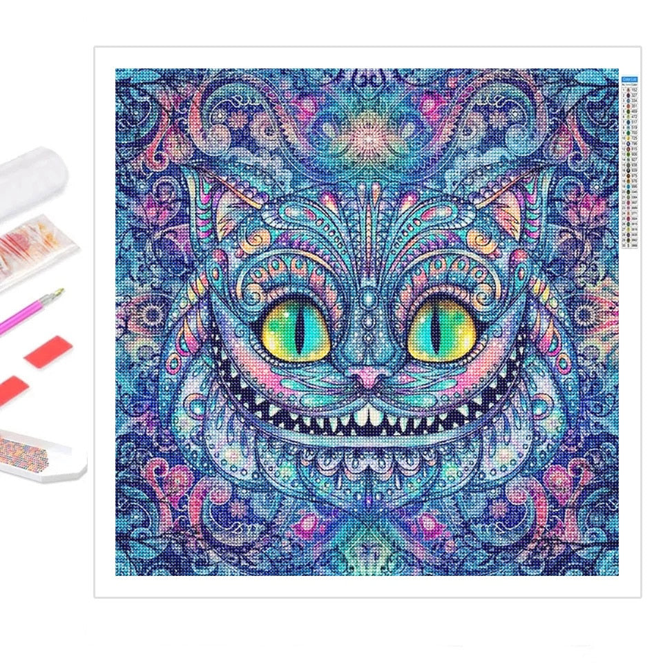 Cheshire Cat Diamond Painting