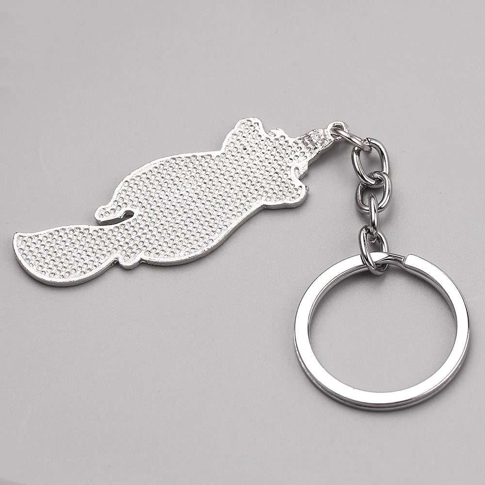 Cheshire Cat Keychain - Cat Keychains