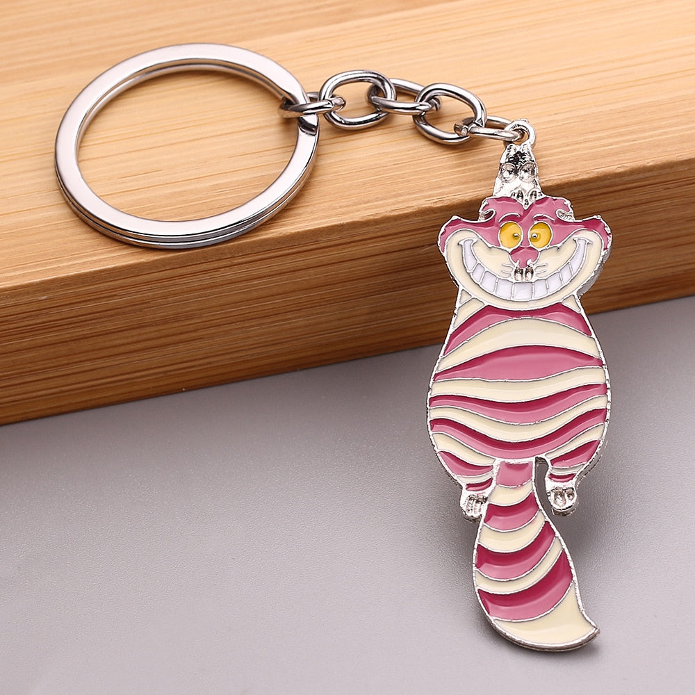 Cheshire Cat Keychain - Cat Keychains
