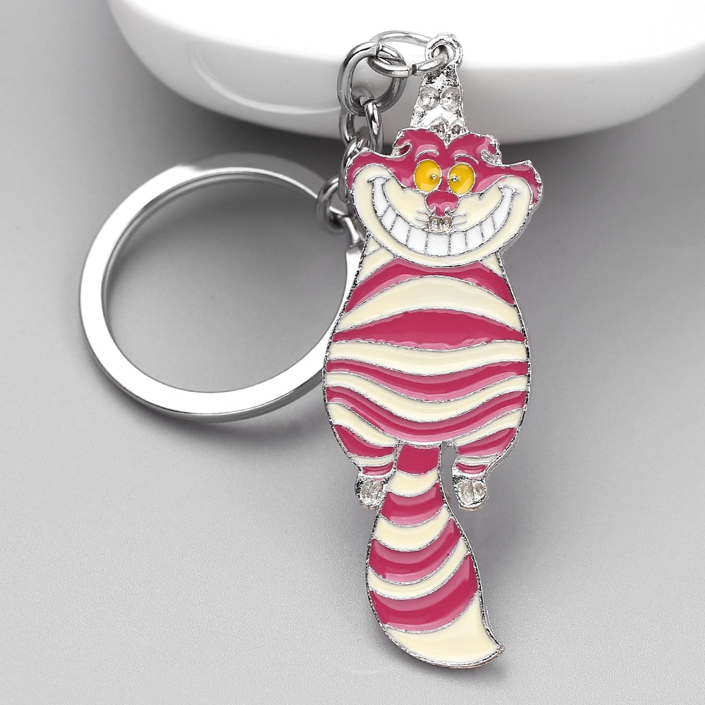 Cheshire Cat Keychain - Cat Keychains