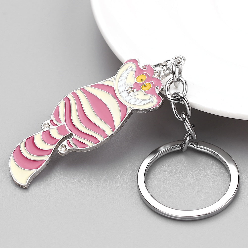 Cheshire Cat Keychain - Cat Keychains